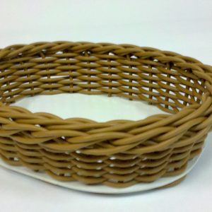 Cesta Padeira Oval - Fundo Acrílico - V0